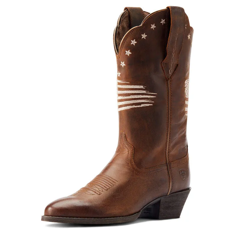 Ariat Heritage R Toe Liberty StretchFit Western Ladies Boot Style 10044541