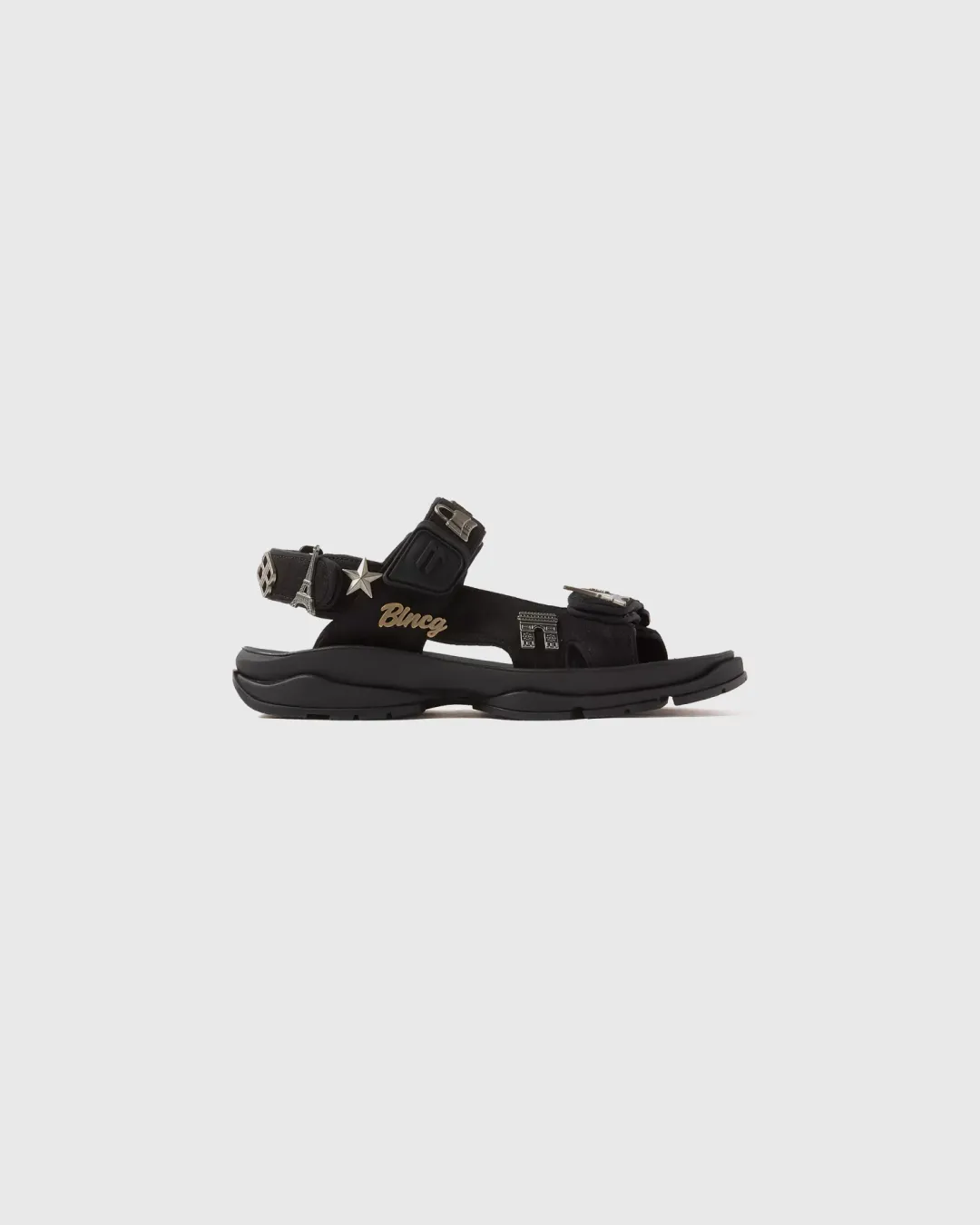 Balenciaga Embellished Tourist 'Black' Sandal