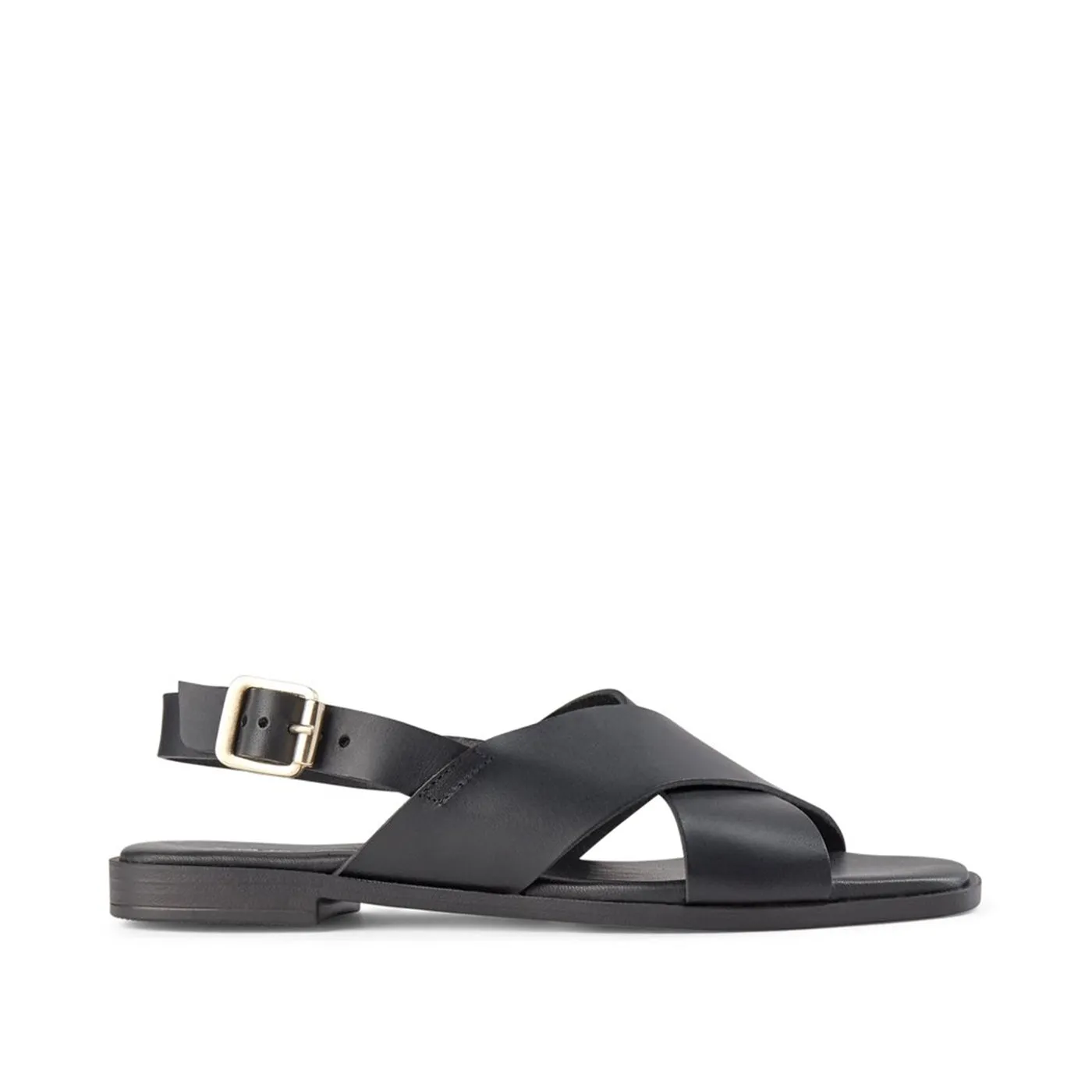 Bay Cross Sandal - BLACK