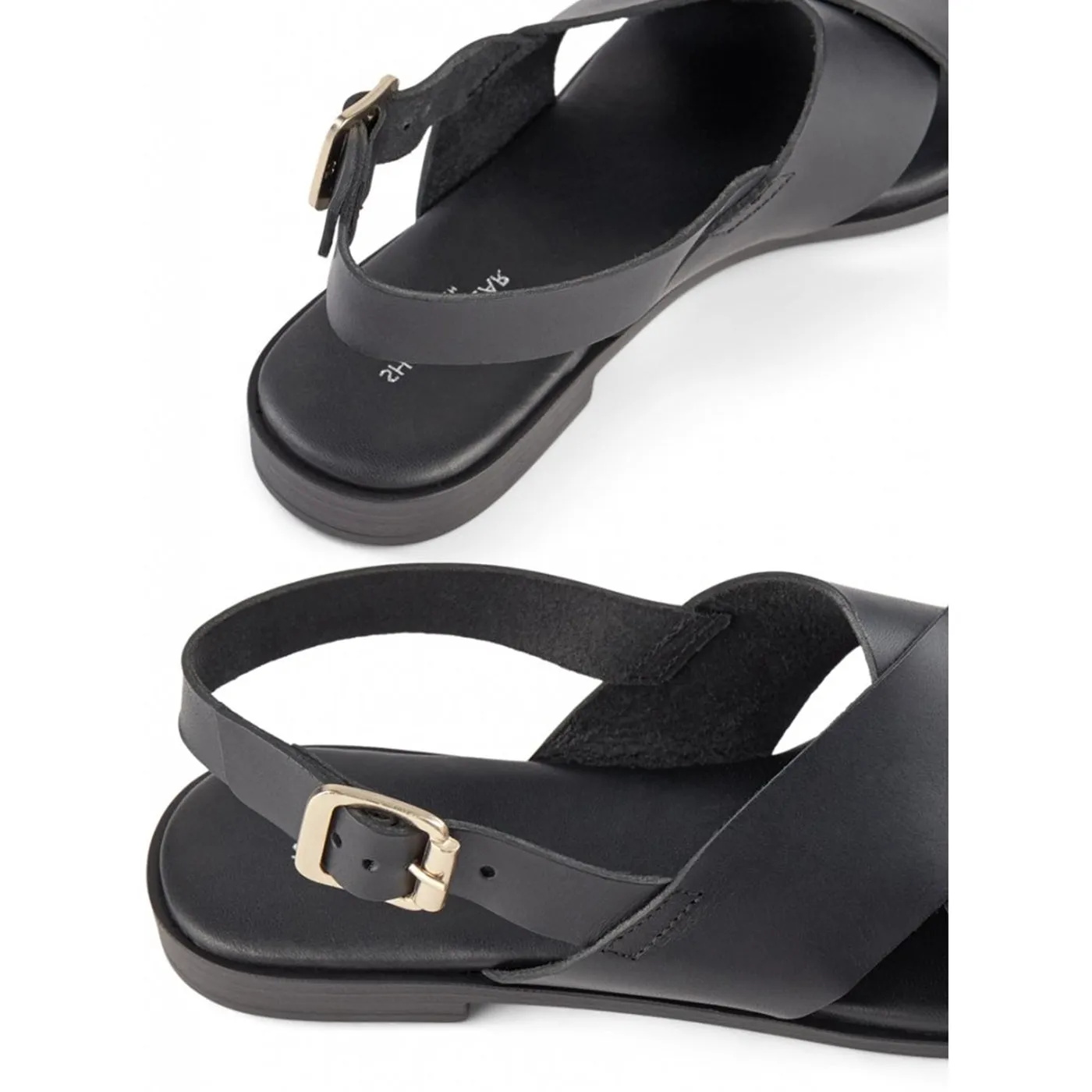 Bay Cross Sandal - BLACK