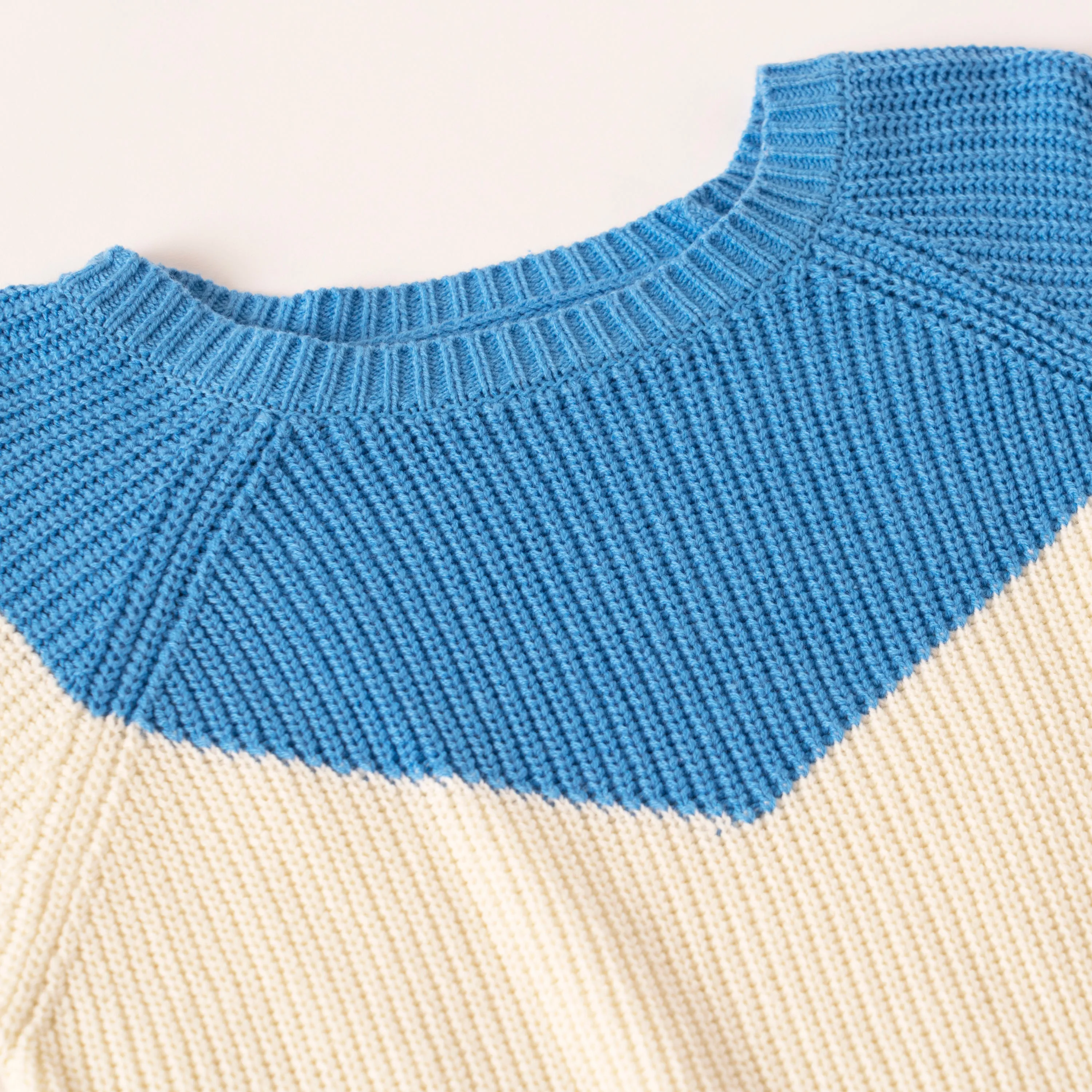 Colorblock Chevron Sweater