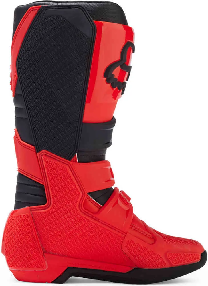 Comp 2023 FOX Youth Motocross Boots, Red/Black