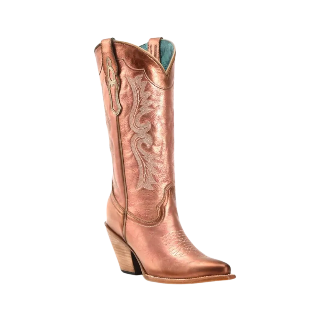 Corral Women's Rose Gold Pointed Toe Boot