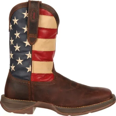 Durango Rebel DB5554 Mens Patriotic Pull-On Western Boots