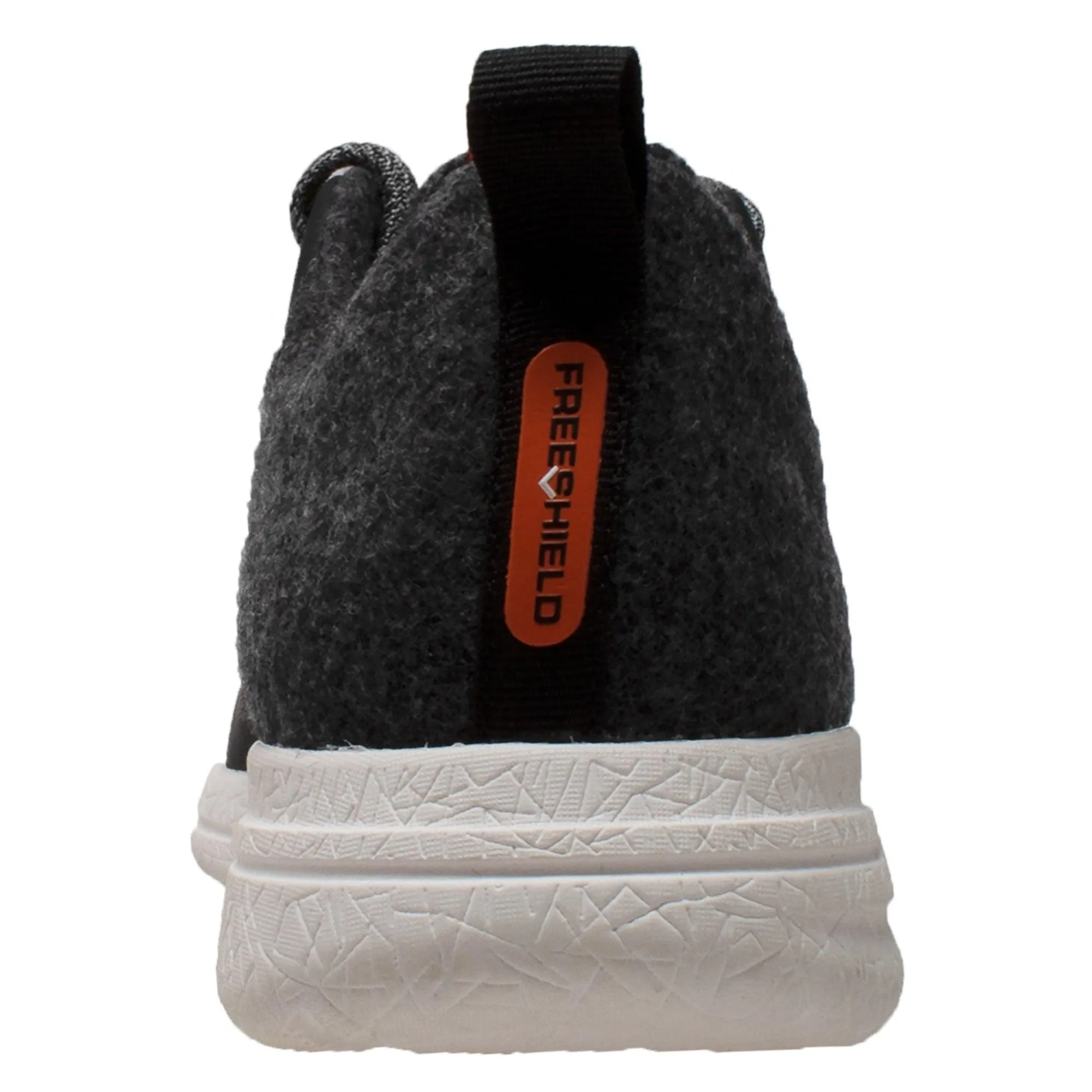 FreeShield Men's Real Wool Casual Charcoal/Black