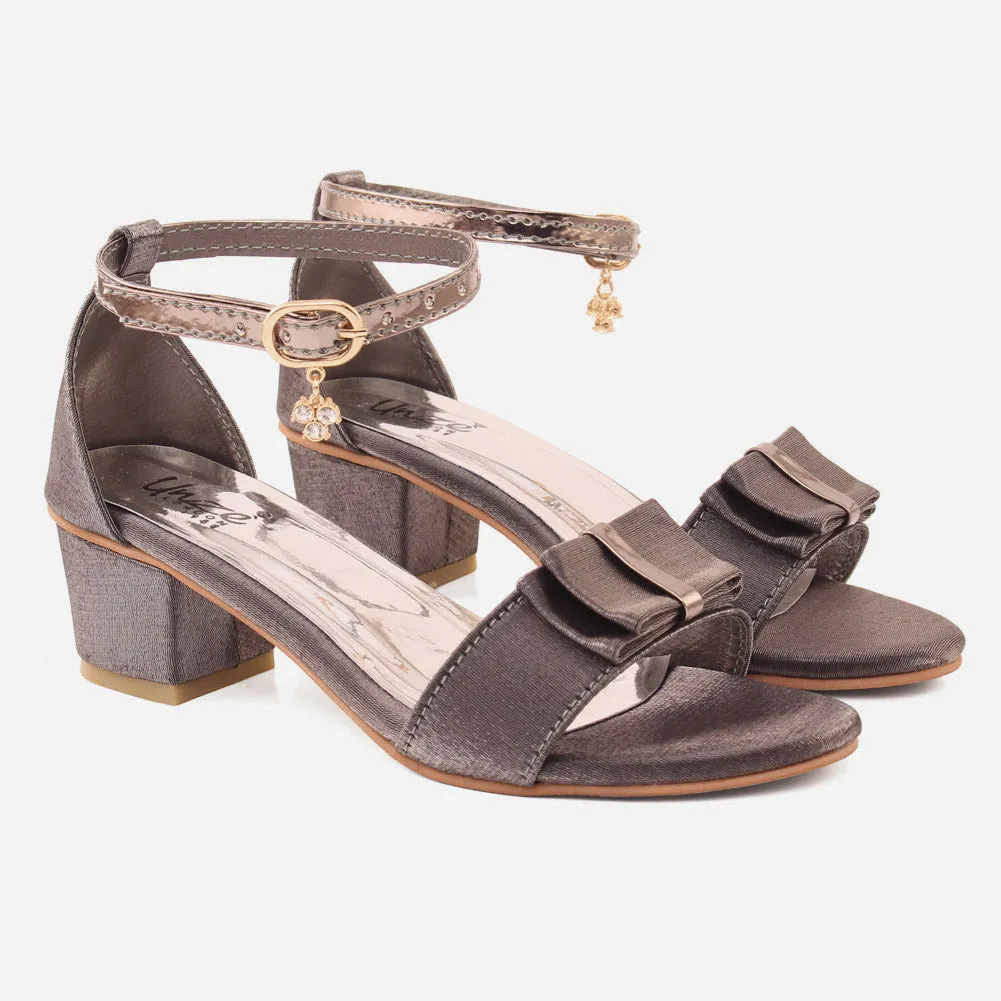 Girls "MIA" Block Heel Sandals