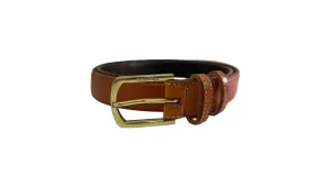 Handmade Brown Leather Belt