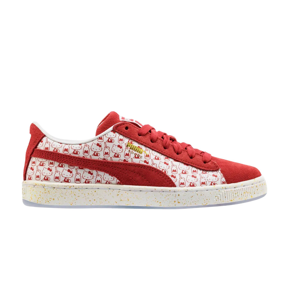 Hello Kitty x Suede Classic GS Puma sneakers, red