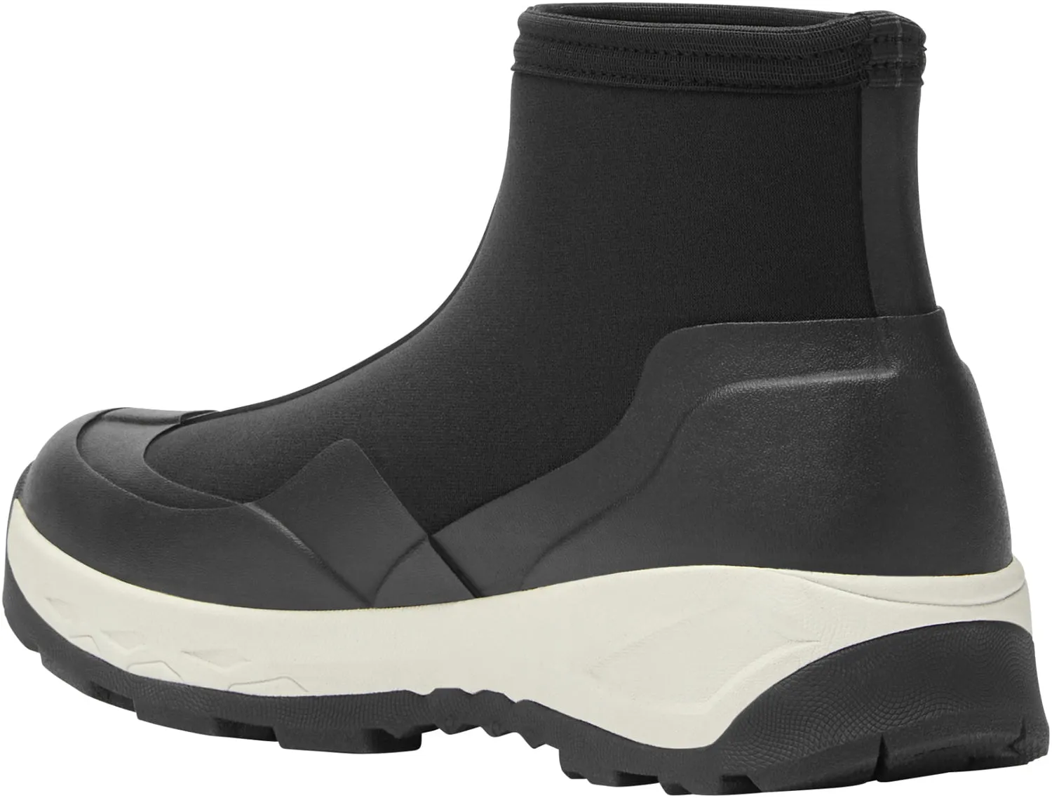 Lacrosse Womens AlphaTerra Black/White Rubber Work Boots