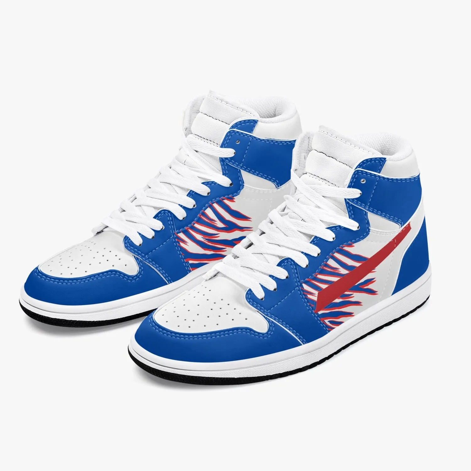 Let's Go Buffalo Jordan 1 Style High Top Sneaker