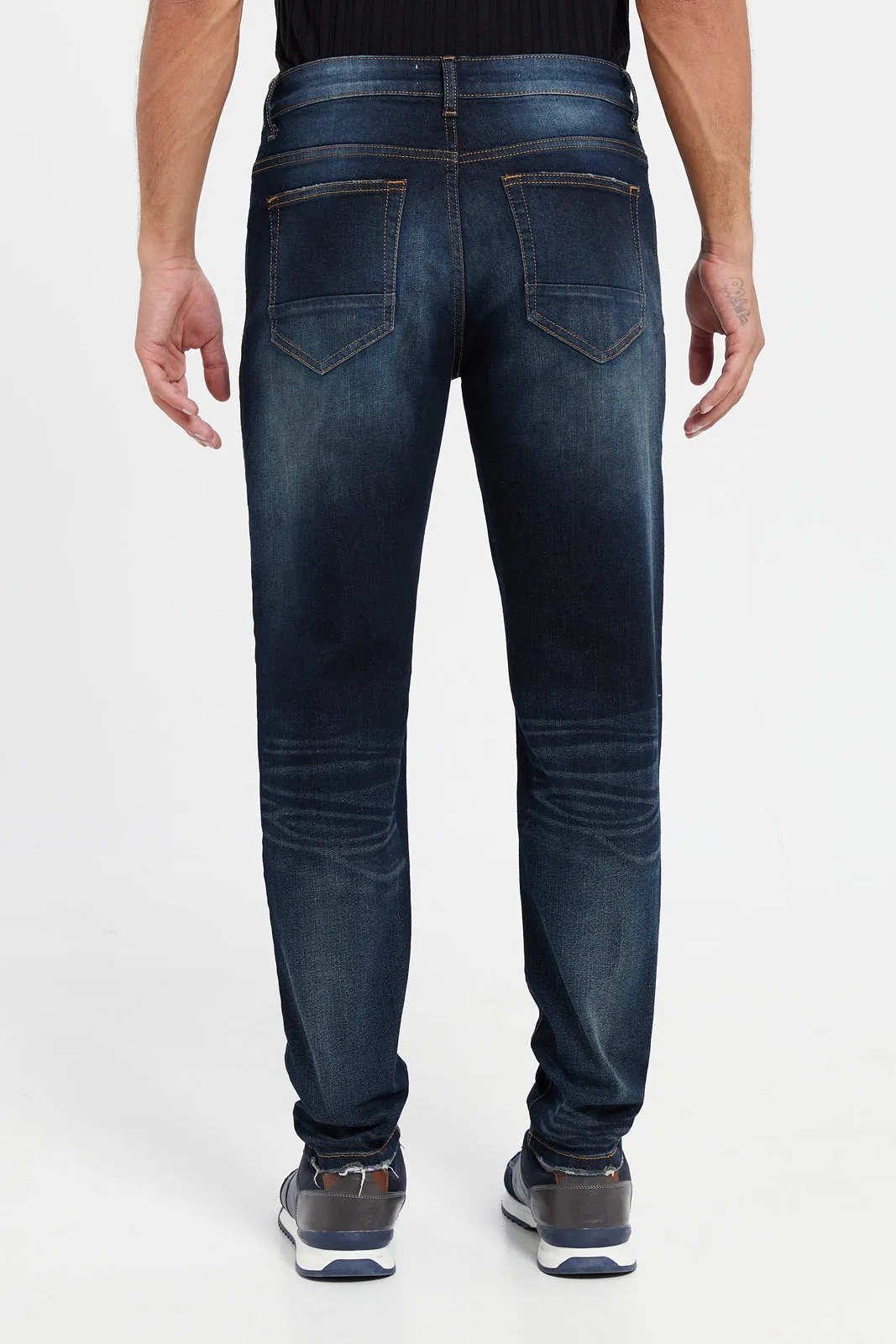 Men Blue Slim Fit Denim Jeans