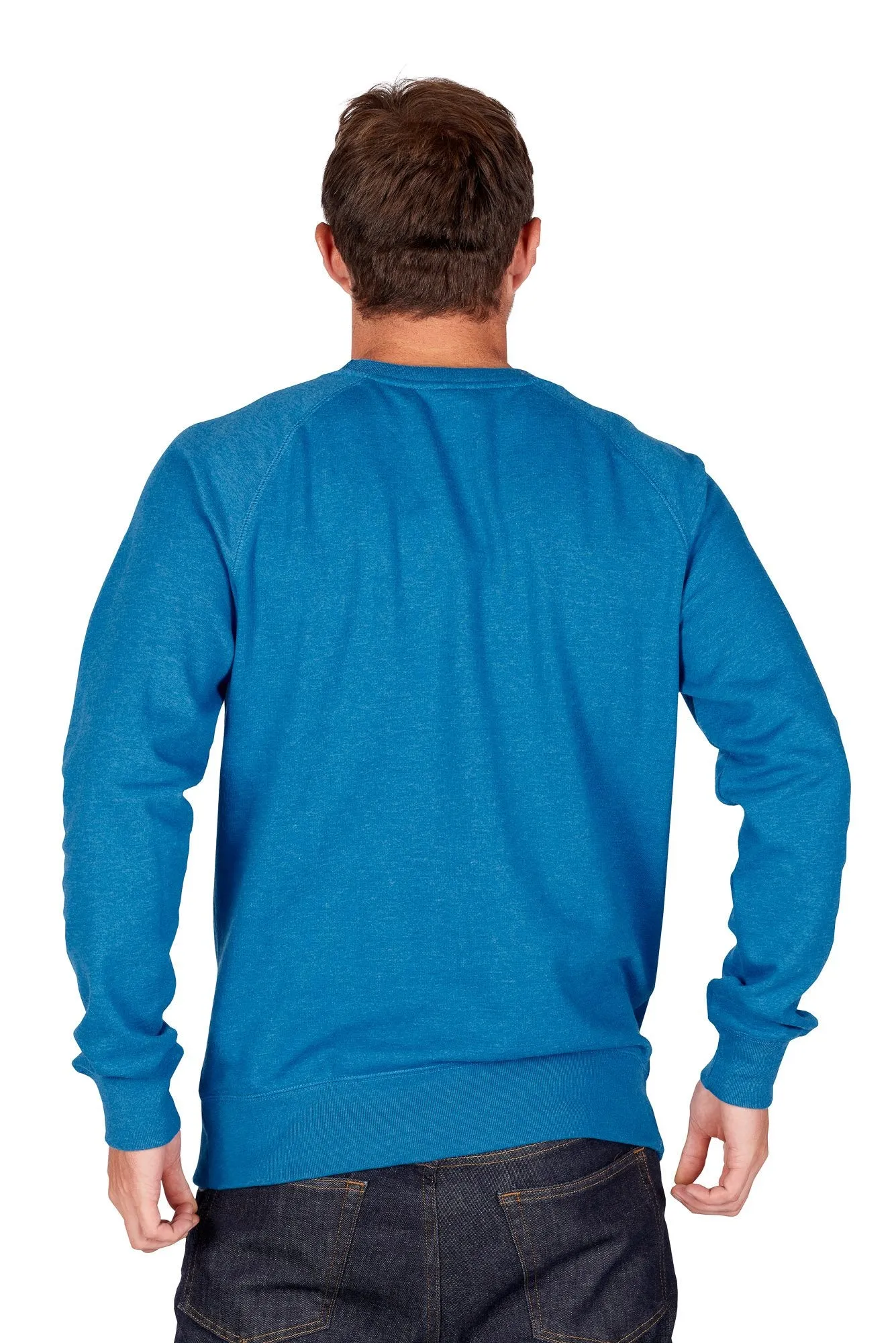 Men's Blue Retro Runr Jumper