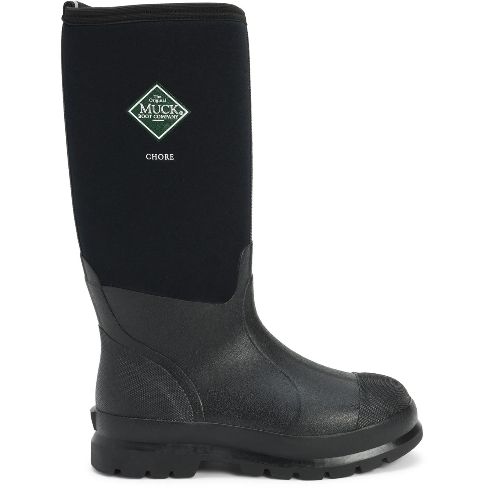 Muck Boots Chore Classic Hi Neoprene Black Wellington Boots