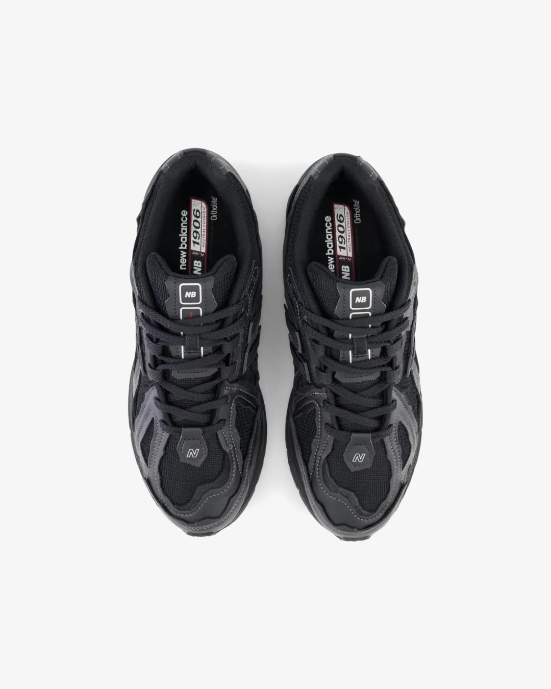 New Balance 1906D Protection Pack Black Leather Sneakers