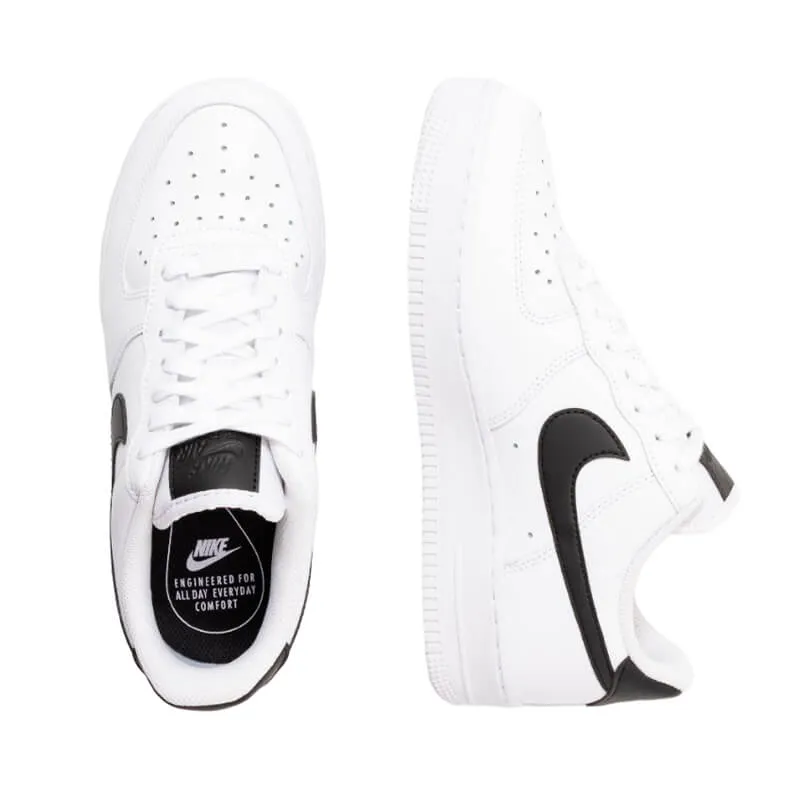 Nike Air Force 1 sneakers, white/black