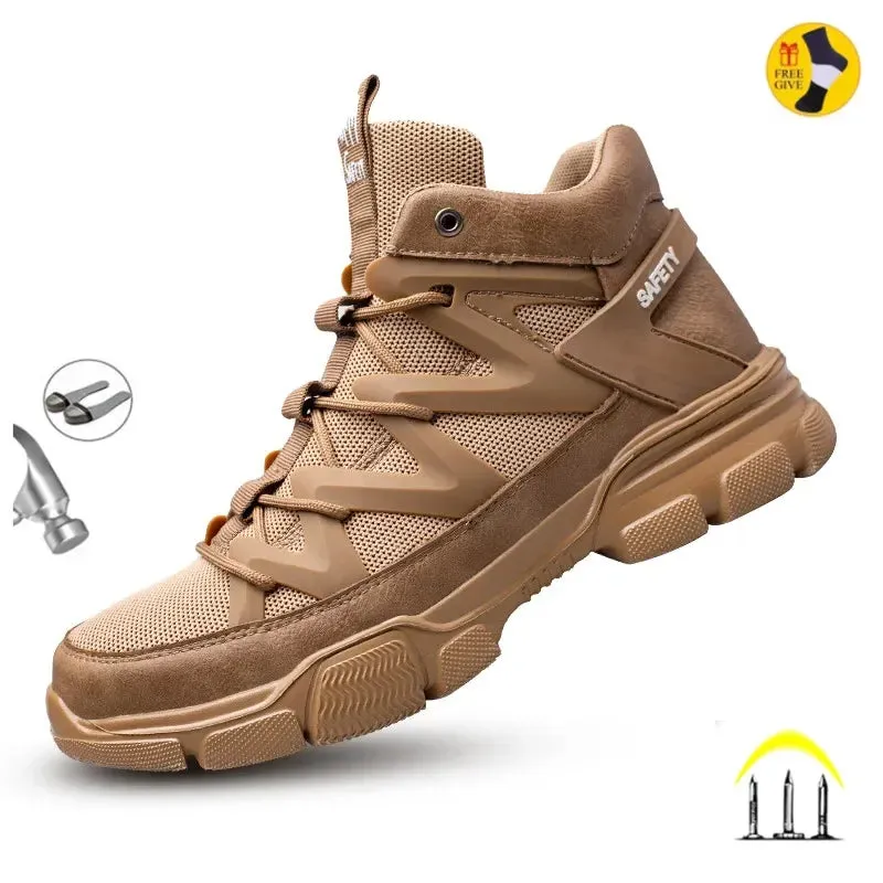 STEEL TOE PUNCTURE PROOF SNEAKERS