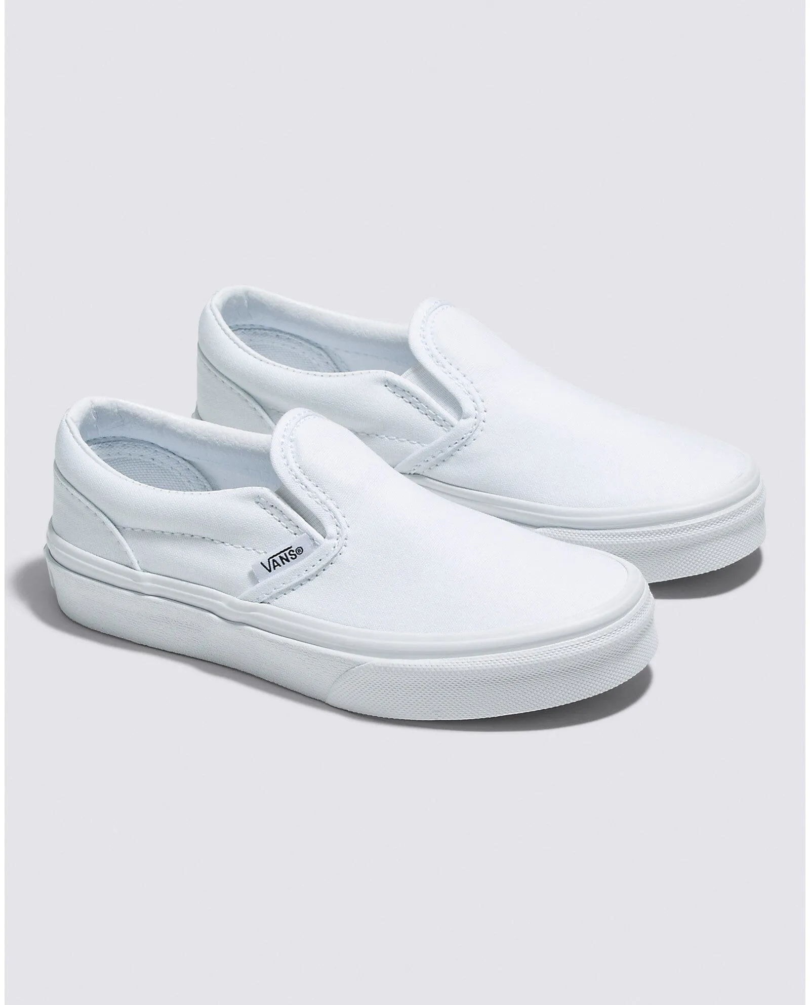 Vans Kids Classic Slip On Shoe - White