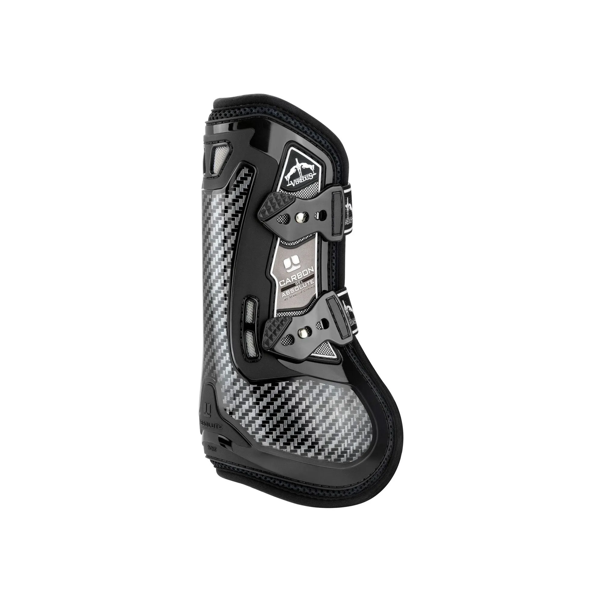 Veredus Carbon Gel Absolute Tendon Boot - Horse Front Leg - Black